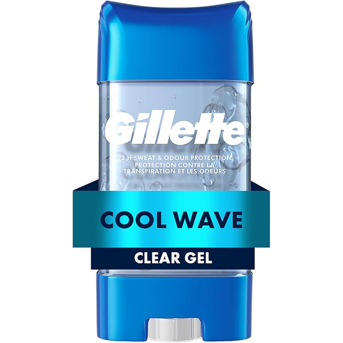 مام استیک ضد تعریق ژلی 72 ساعته مردانه ژیلت مدل Cool Wave (107 گرم)