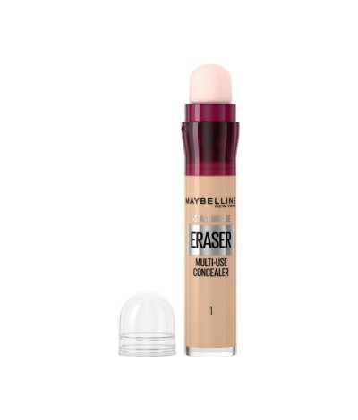 کانسیلر  کاور بالا Instant Anti-Age Eraser  شماره 01  میبلین